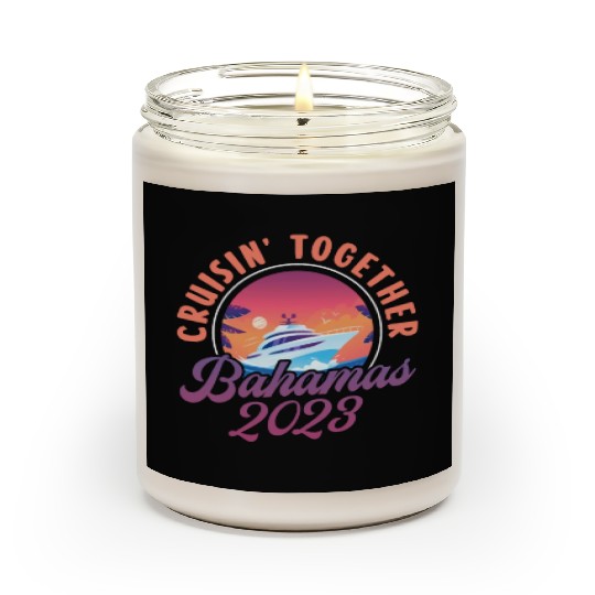 Cruisin Together Bahamas 2023 Scented Candles
