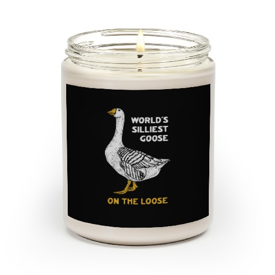 World s Silliest Goose Scented Candles