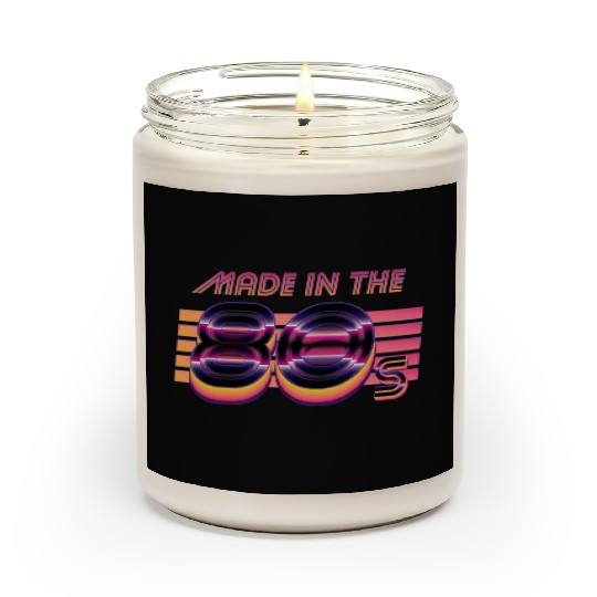 Retrowave Made In The 80s Scented Candles