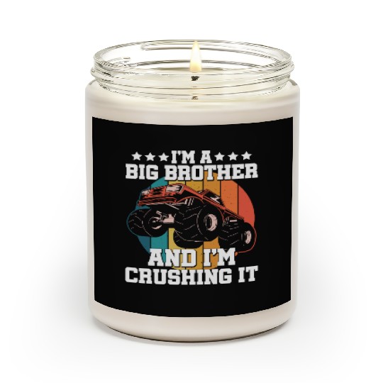 I'm a Big Brother and I'm Crushing It Racer Scented Candles