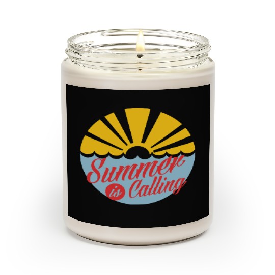 Summer's Call: Embrace the Sun Scented Candles