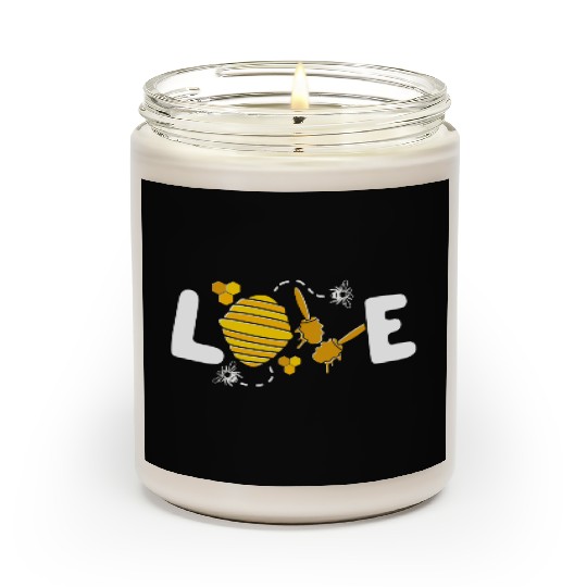 Save The Bees Bumblebee Love Bees Scented Candles