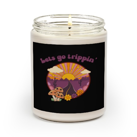 Road Trippin Cool Retro Vintage Road Trip Scented Candles