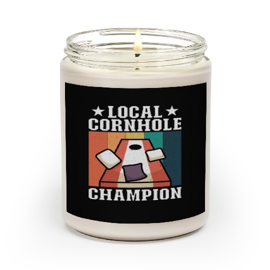 Local Cornhole Champion Bean Bag Lover Scented Candles