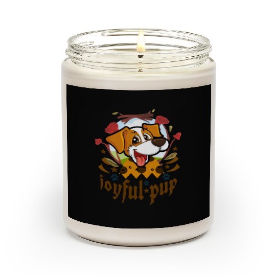 joyful pup Scented Candles