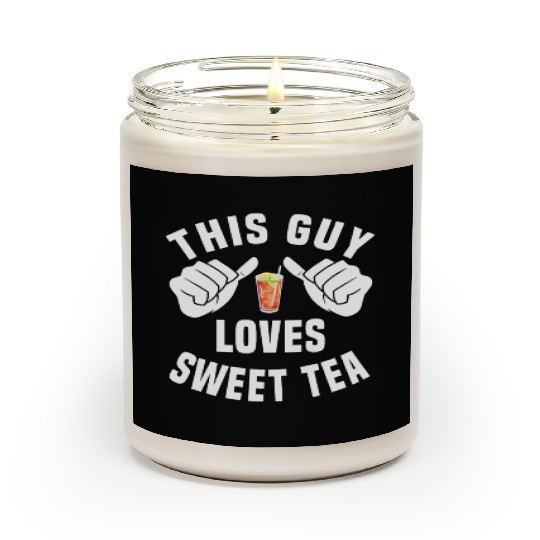 This Guy Loves Sweet Tea Scented Candles