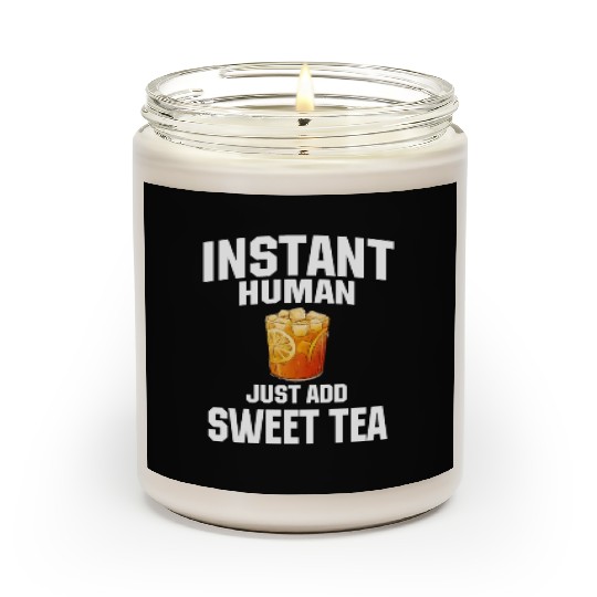 Instant Human Just Add Sweet Tea Scented Candles