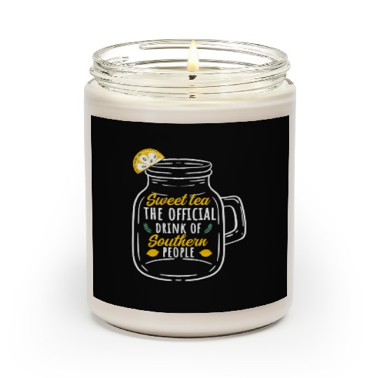 Sweet Tea Glass Outfit Southern People Scented Candles