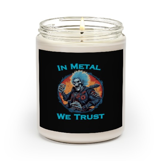 Embrace the power and passion of heavy metal with Scented Candles