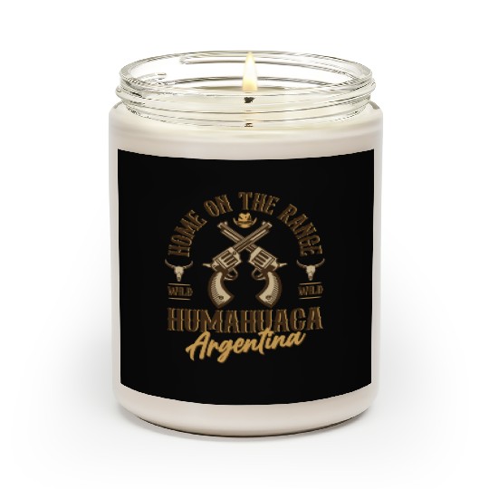 Humahuaca Argentina wild west town Scented Candles