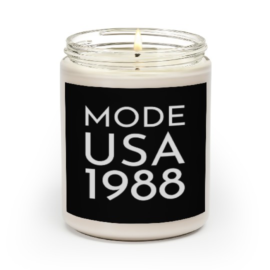 Mode Usa 1988 Masses Tour Scented Candles