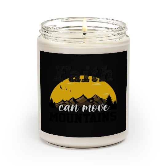 Faith Can Move Mountains Scented Candles