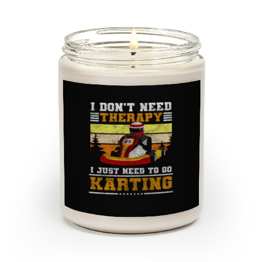 Racer Kart Track Go Kart Karting Scented Candles