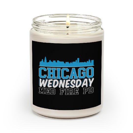 Chicago Wednesday Med Fire Pd Chicago yline Scented Candles