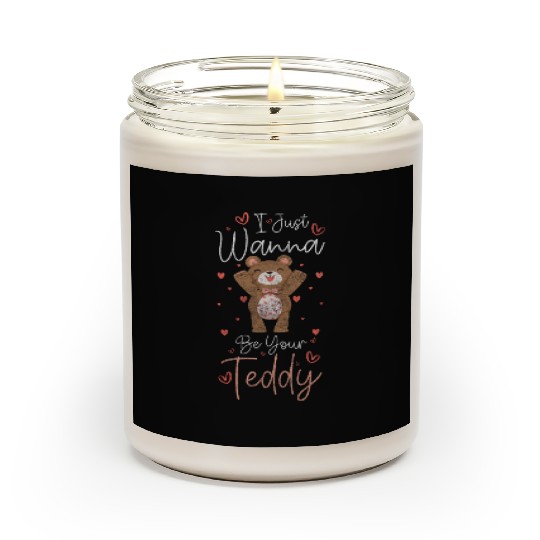 Teddy Bear Child Sweet Cuddling Scented Candles
