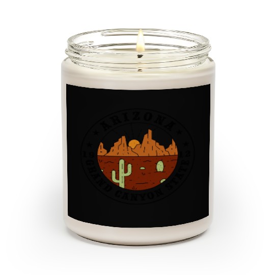 Arizonna Grand canyon state 1912 sunset land Scented Candles