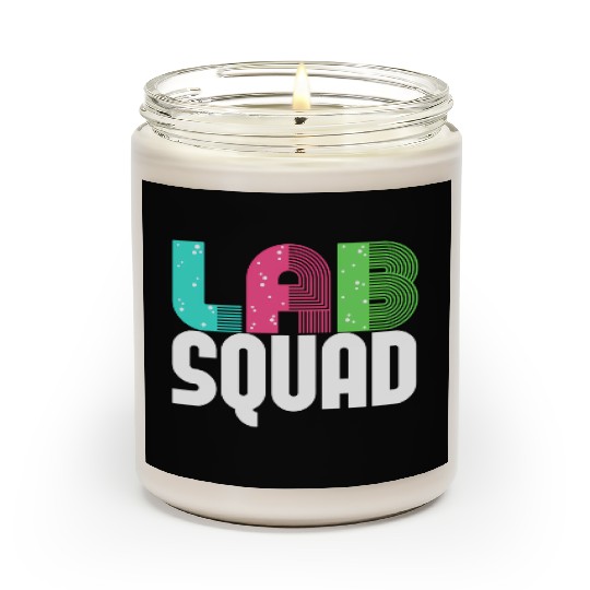 Lab Squad Lab Tech Laboratory Assistant Scented Candles