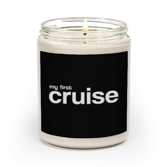First Time Cruise Scented Candles