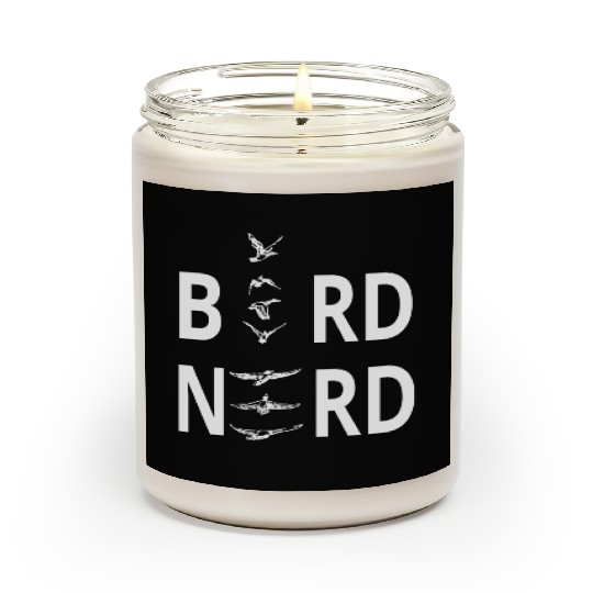 Bird Nerd For Birders Scented Candles