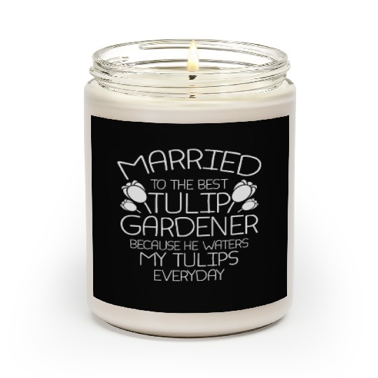 Tulip Gardening Tulips Scented Candles