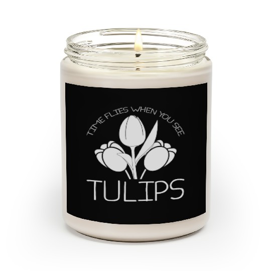 Tulip Gardening Tulips Scented Candles
