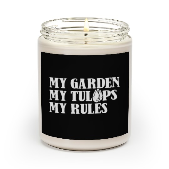Tulip Gardening Tulips Scented Candles