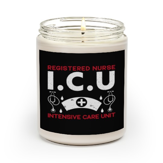 Icu Registered Nurse Hotal Rn Medical Intensive Scented Candles