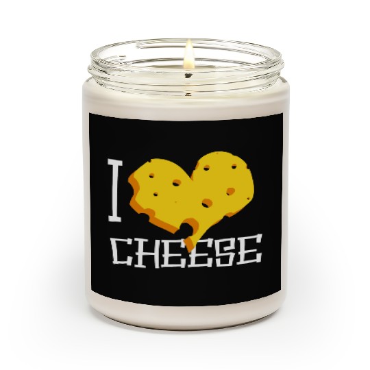 I Love Cheese Scented Candles