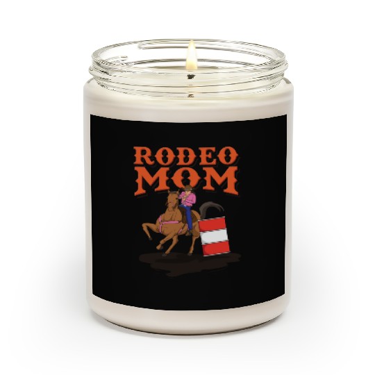 Rodeo Mom Barrel Racing Lover Scented Candles