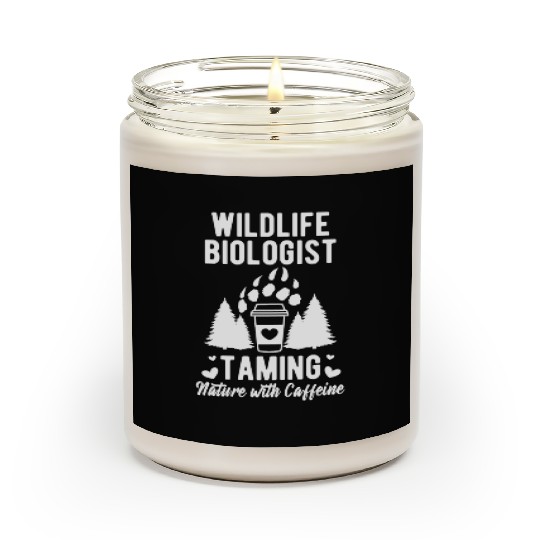 Wildlife Biologist Taming Nature with Caffeine Scented Candles