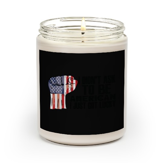 American Pride America US Flag Grown American Scented Candles