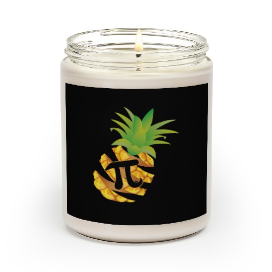 Pi Day Scented Candles, Pineapple Pi Day, Funny Math Lover