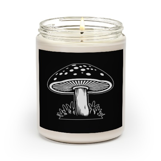 Mushroom Picker Fungi Forest Scented Candles
