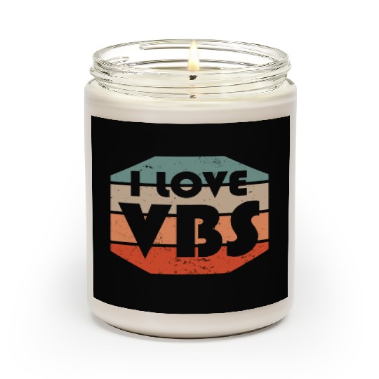 I Love VBS Summer Camp Vacation Bible School Crew Scented Candles