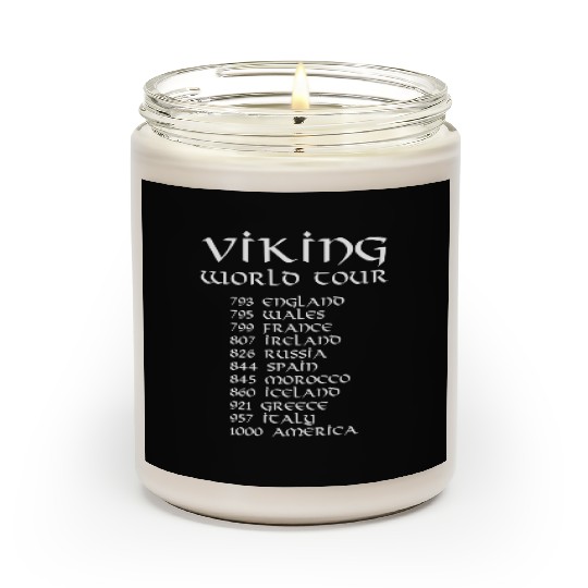 Viking World Tour Scented Candles