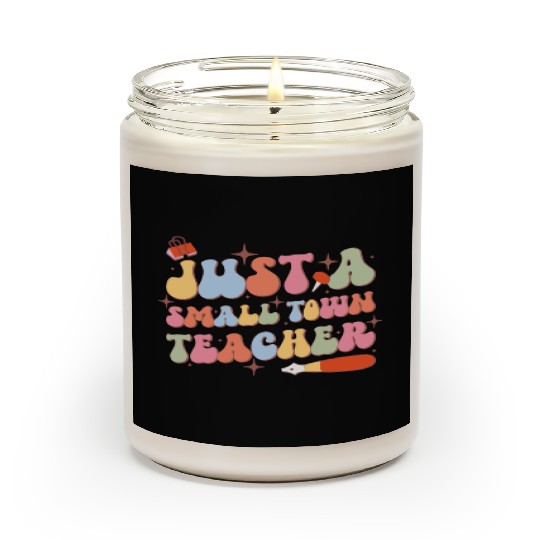 Just A Small Town Teacher, Back To School Scented Candles