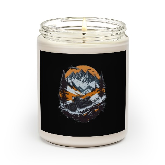 Motorcycle in Montane Scented Candles
