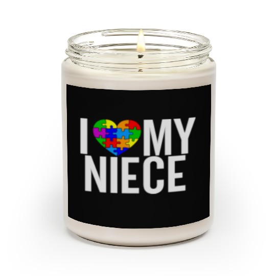 I Love My Niece Scented Candles