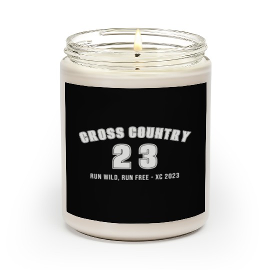 Cross Country Running 2023, XC Running Scented Candles