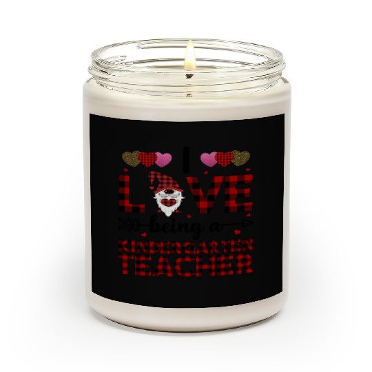 I Love Being A Kindergarten Teacher Scented Candles