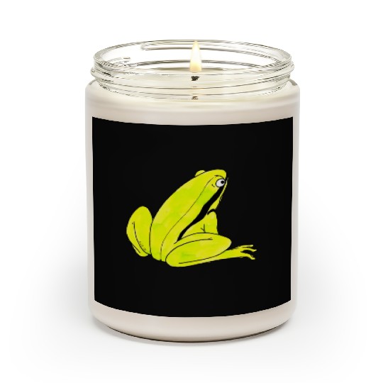 Green Frog Scented Candles