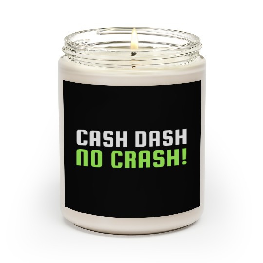 Cash Dash No Crash Scented Candles