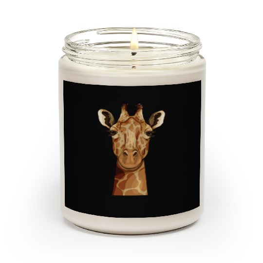 Giraffe Head Scented Candles