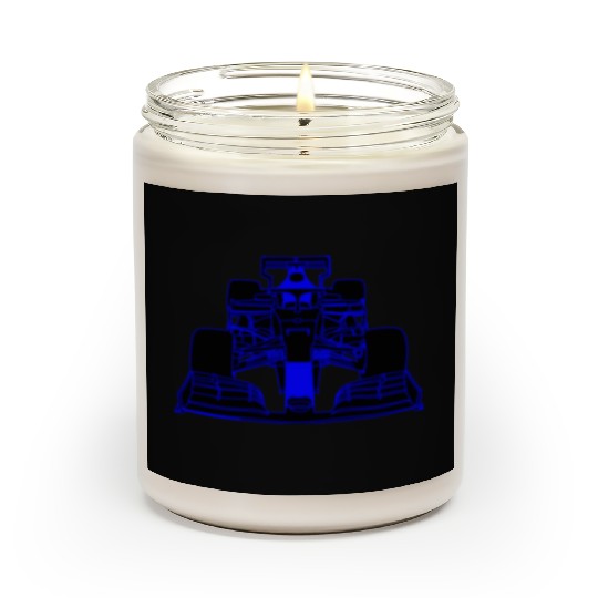 Race car blue Scented Candles