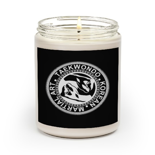 TAEKWONDO FIST YING YANG Scented Candles