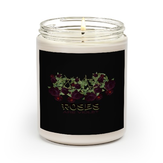 Roses are violet! Scented Candles
