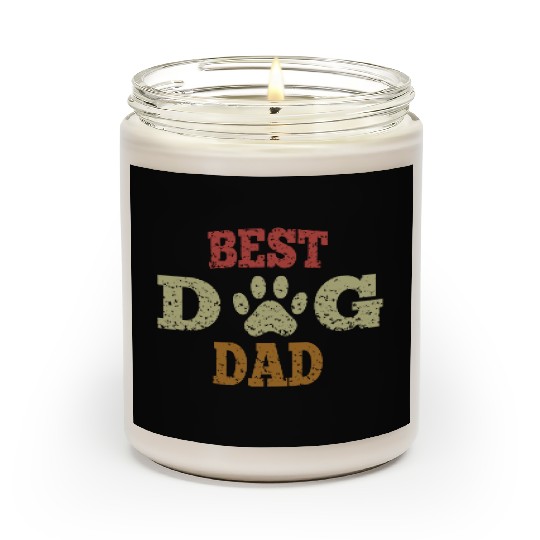 Best Dog Dad Scented Candles