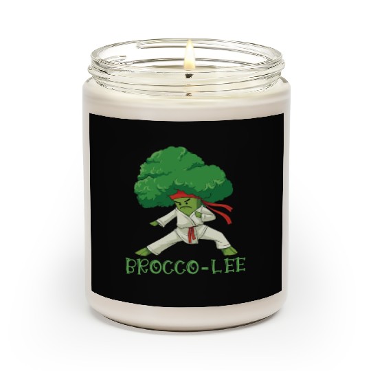 Broccoli Martial Arts Karate MMA Boxing Kicks Scented Candles