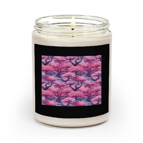 Anime Euphoria: Fantasy Cherry Blossom Dreamscape Scented Candles