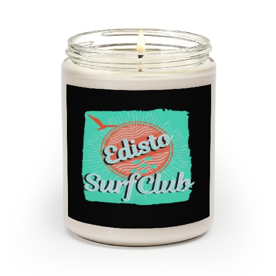 Edisto Beach South Carolina Family Vacation Surfer Scented Candles